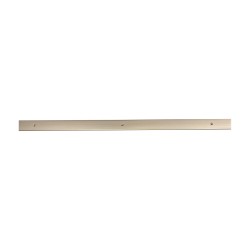 Sidoavslutningslist aluminium Naturelox rak 640x40mm