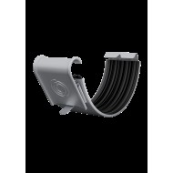 Rännskarv rsk halvrund Silvermetallic 045 125mm