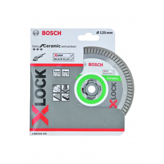Diamantskiva x-lock best Ceramic-t 125mm