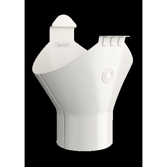 Omvikningskupa omv halvrund Antikvit 001 125/87mm