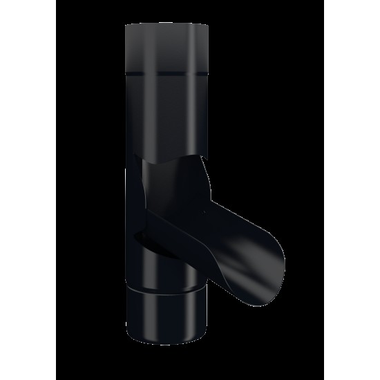 Stuprörsutkastare futk fällbar Svart 015 75mm