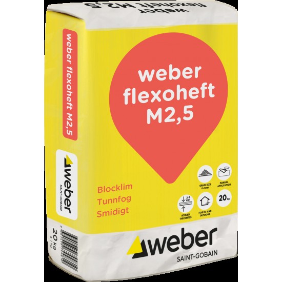 Blocklim flexoheft m2,5 20kg