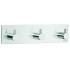Trippelkrok design självhäft Blankpol rfr stål 180x45mm