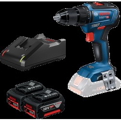 Skruvdragare gsr 18v-55 2x5ah L-case