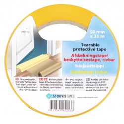 Skyddstejp rivbar 50mmx33m