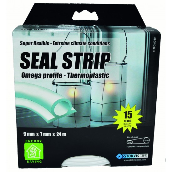 Tätlist omega thermoplastic Transp 9mmx7mmx6m