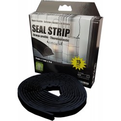 Tätlist omega thermoplastic Svart 9x7mm